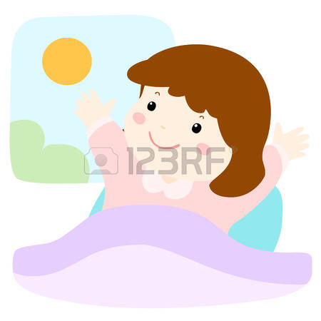 Wake Up Early Clipart.