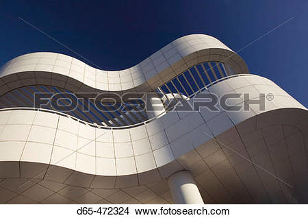 Stock Photo of The Getty Center. Museum and Research Center.