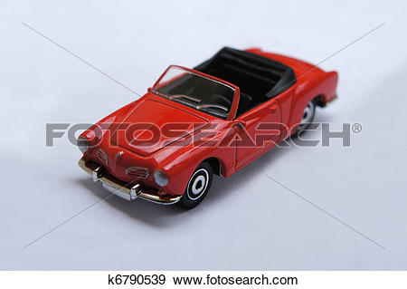 Stock Photograph of Karmann Ghia Toy Car k6790539.