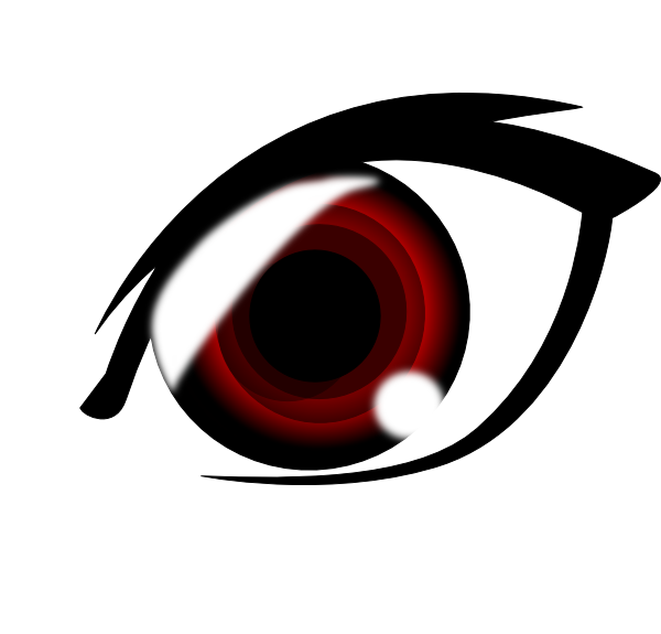 Red Eyes Clipart Transparent.