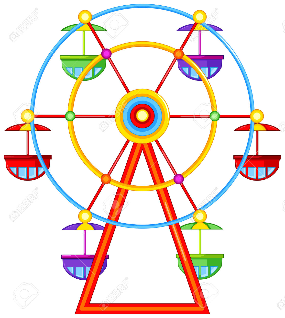 Ferris Wheel Clipart.