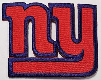 Amazon.com: Iron On Patch New York Giants Logo American.