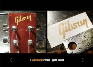 Details about Gibson Headstock Logo.