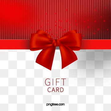 Gift Card Png, Vector, PSD, and Clipart With Transparent Background.