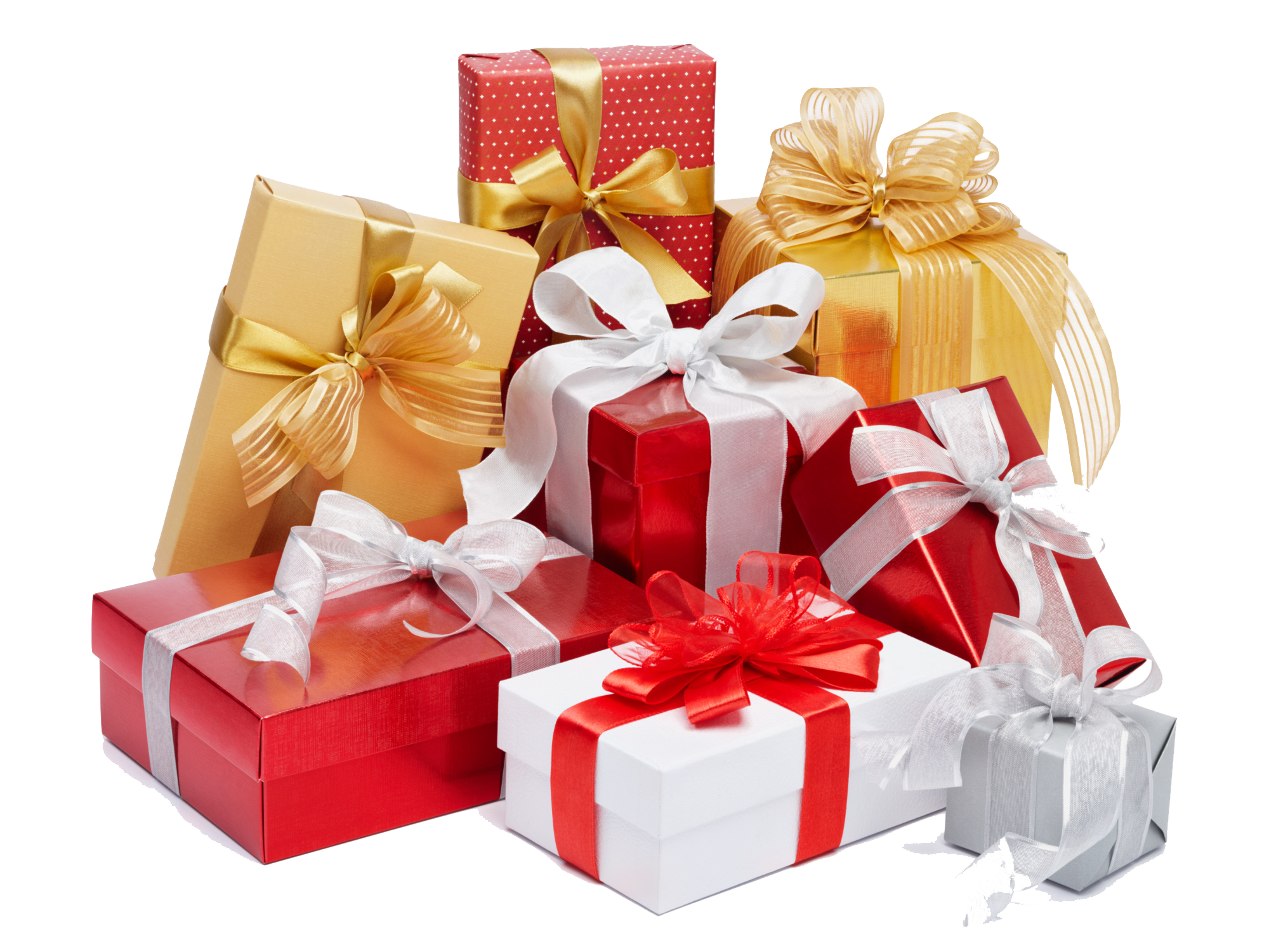 Gifts PNG Free Background.