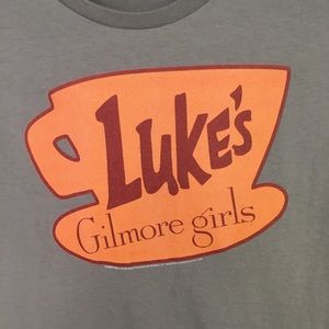 Luke’s Diner Gilmore Girls Tee Shirt Logo Small.