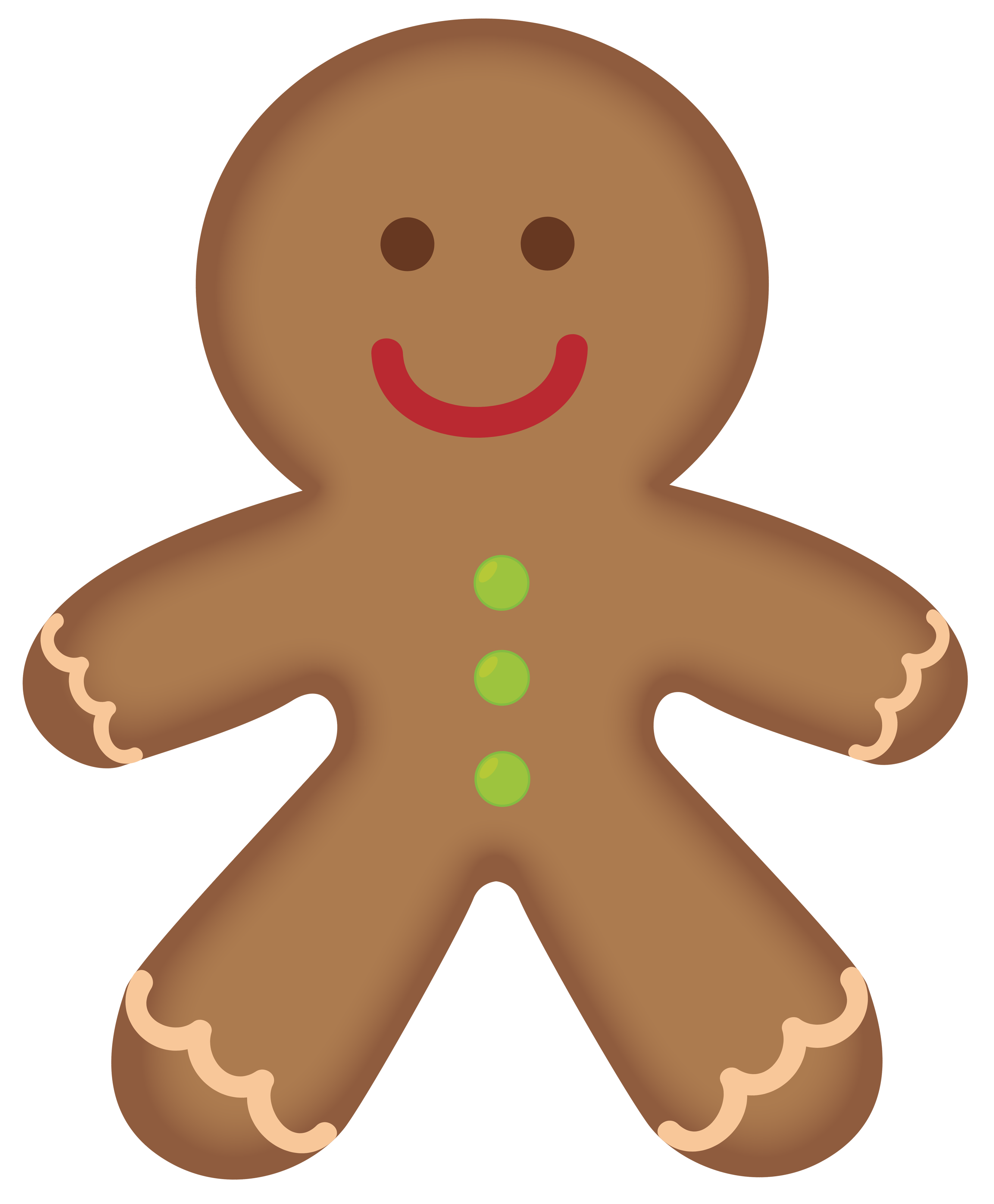 The Gingerbread Man Gingerbread house Clip art.