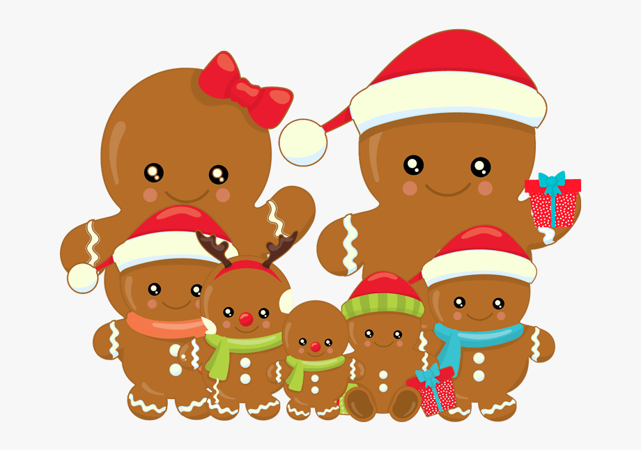 Gingerbread Clipart Gingerbread Family.