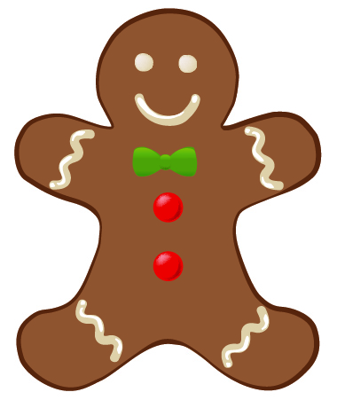 Free Gingerbread Man Clipart Pictures.