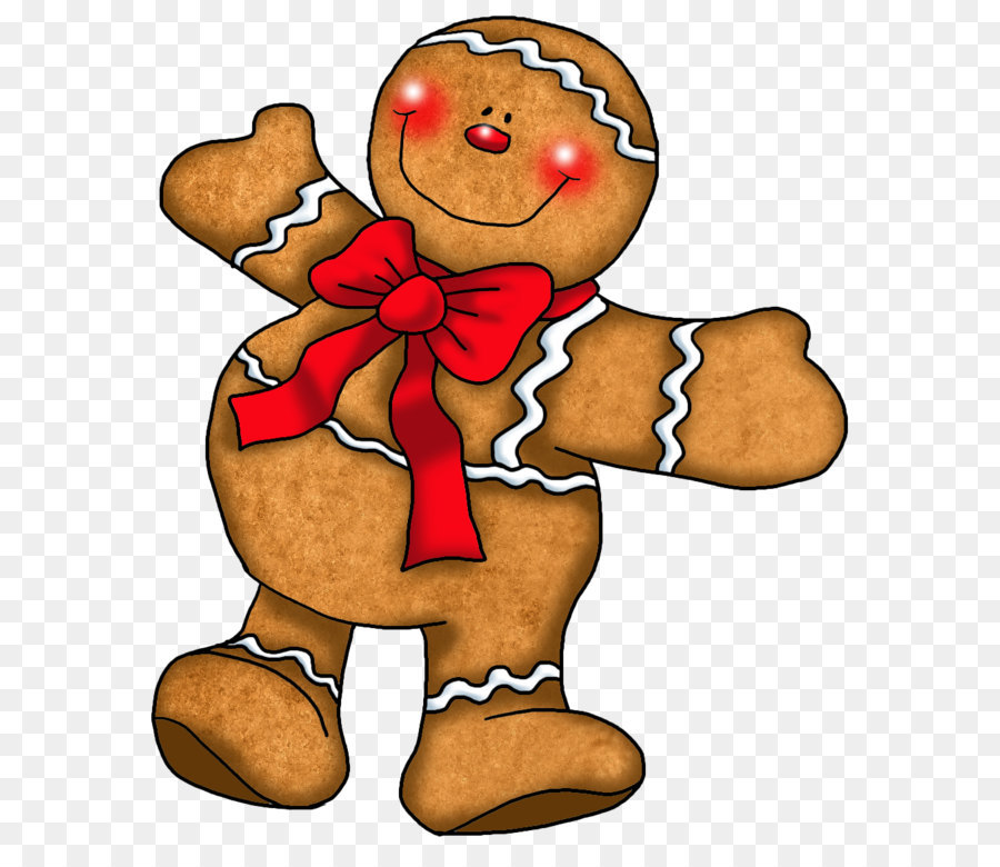 Christmas Gingerbread Man png download.