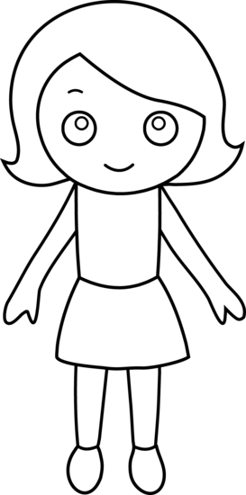 Little Girl Clip Art Free.