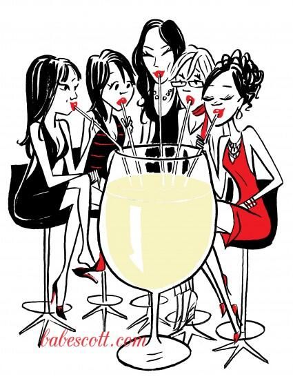 women drinking wine clipart 10 free Cliparts | Download images on ...