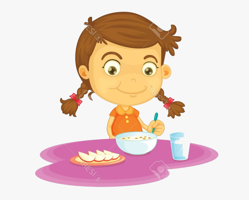 Eating Have Breakfast Clipart Child Food Children.