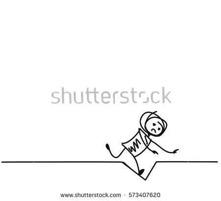 Woman Falling Stock Images, Royalty.