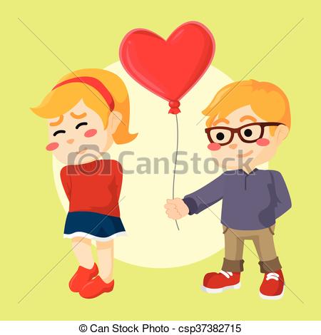 girl giving balon to boy clipart 20 free Cliparts | Download images on ...