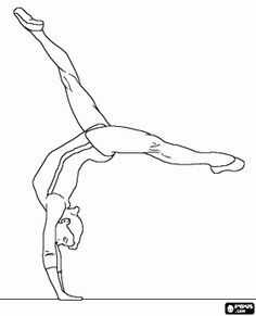 Download girl gymnastics clipart color pages 20 free Cliparts ...