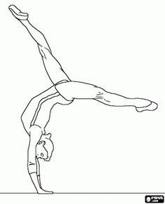 girl gymnastics clipart color pages 20 free Cliparts | Download images