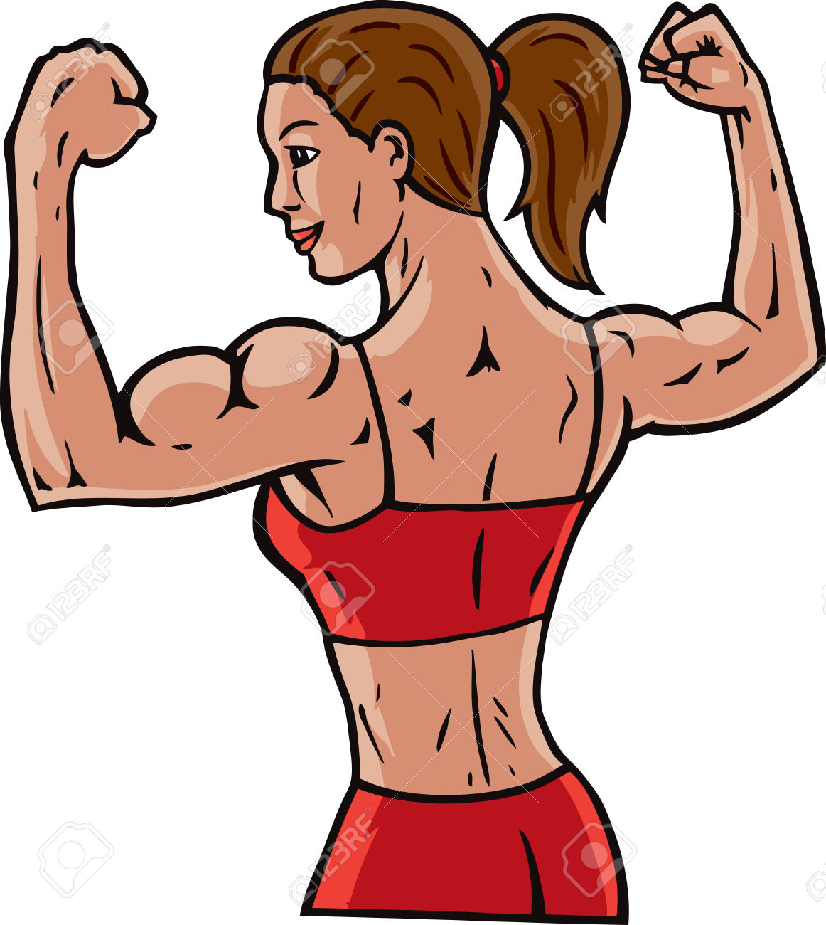 girl muscle clipart 20 free Cliparts | Download images on Clipground 2022