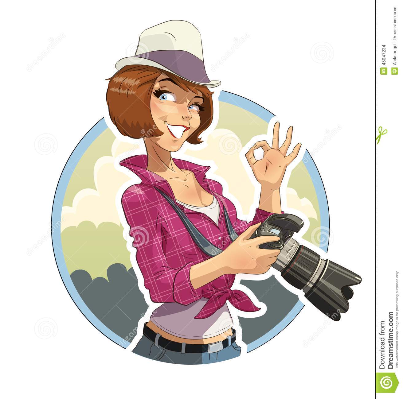 Lady photographer clipart 5 » Clipart Station.
