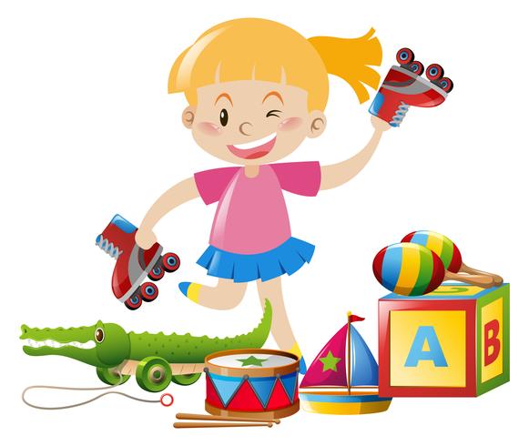 Girl Playing With Toys Clipart 10 Free Cliparts Download Images On