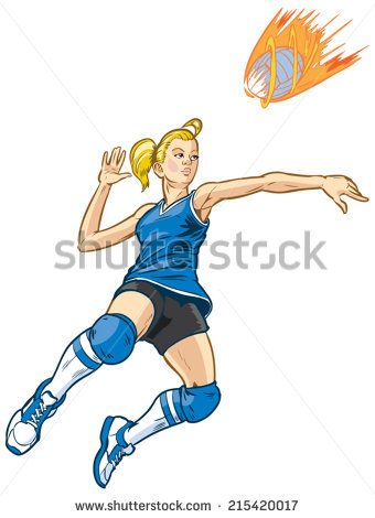 girl smashing ball clipart 20 free Cliparts | Download images on ...