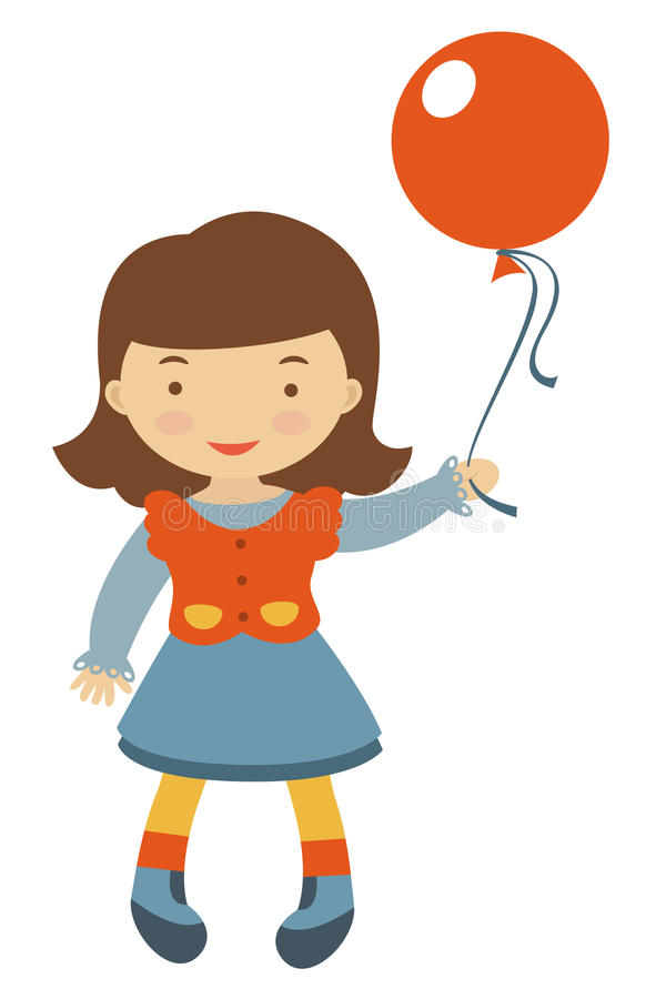 103252 Girl free clipart.