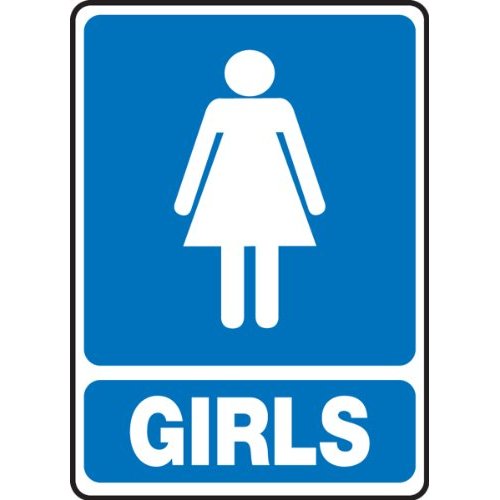 Girls Bathroom Signs. Girl Bathroom Sign Girls Bathroom Sign.