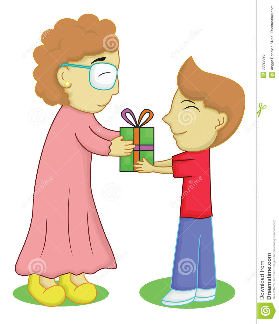 Giving gift clipart 4 » Clipart Station.