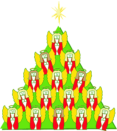 Angel tree clipart for giving tree.