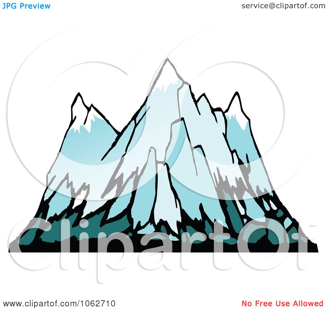 Clipart Mountain Logo 6.