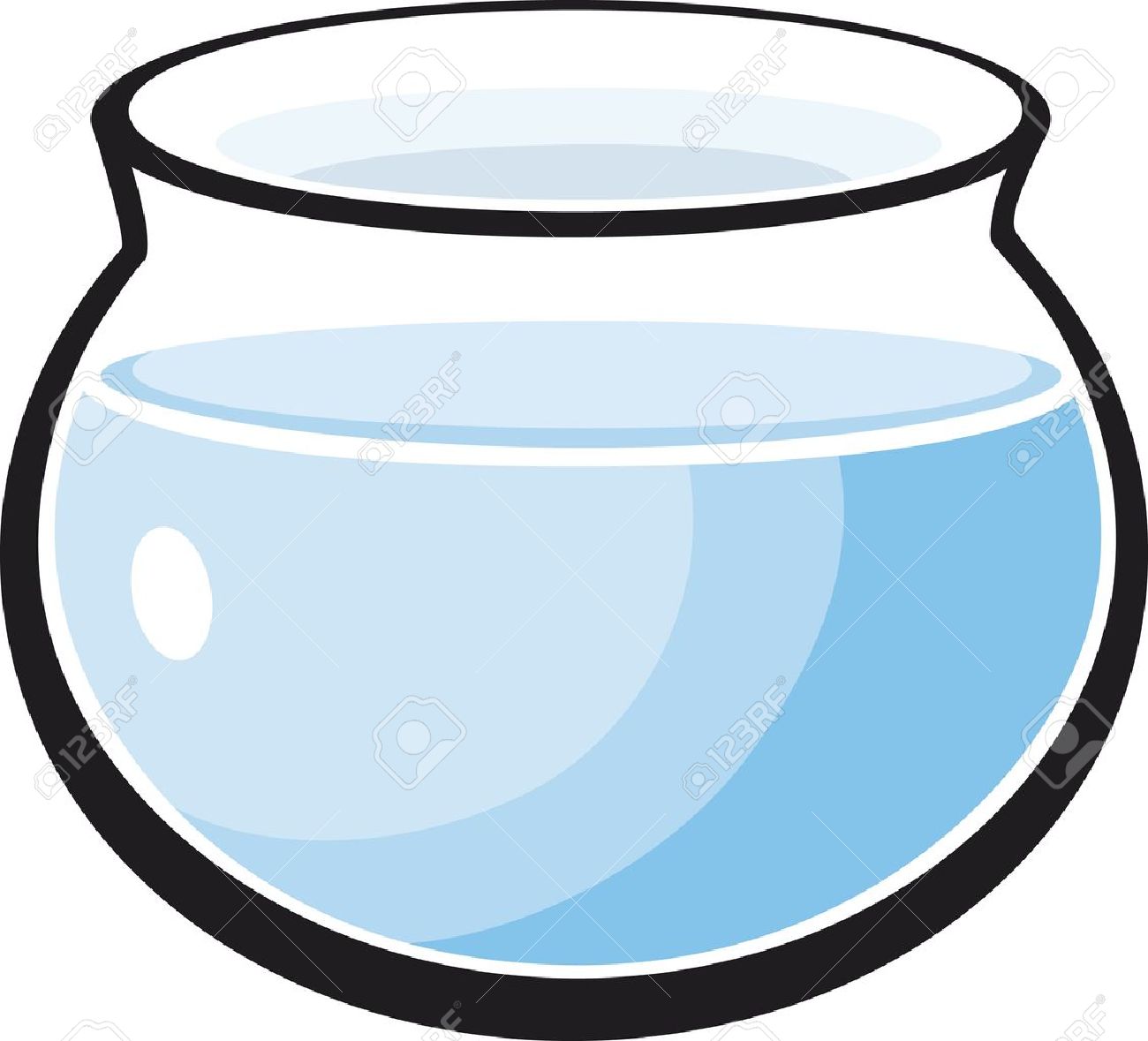 Download empty fish bowl clipart 20 free Cliparts | Download images ...