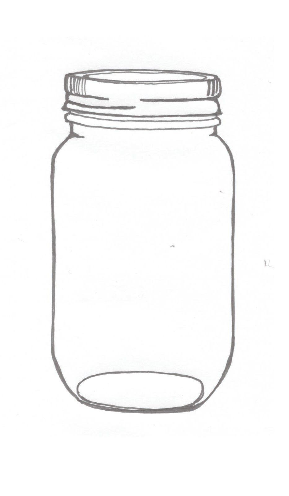 mason jar illustrations.