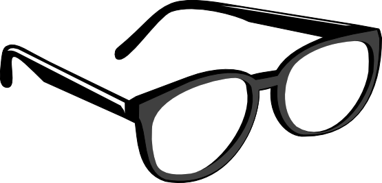 Glasses Clipart Black And White.