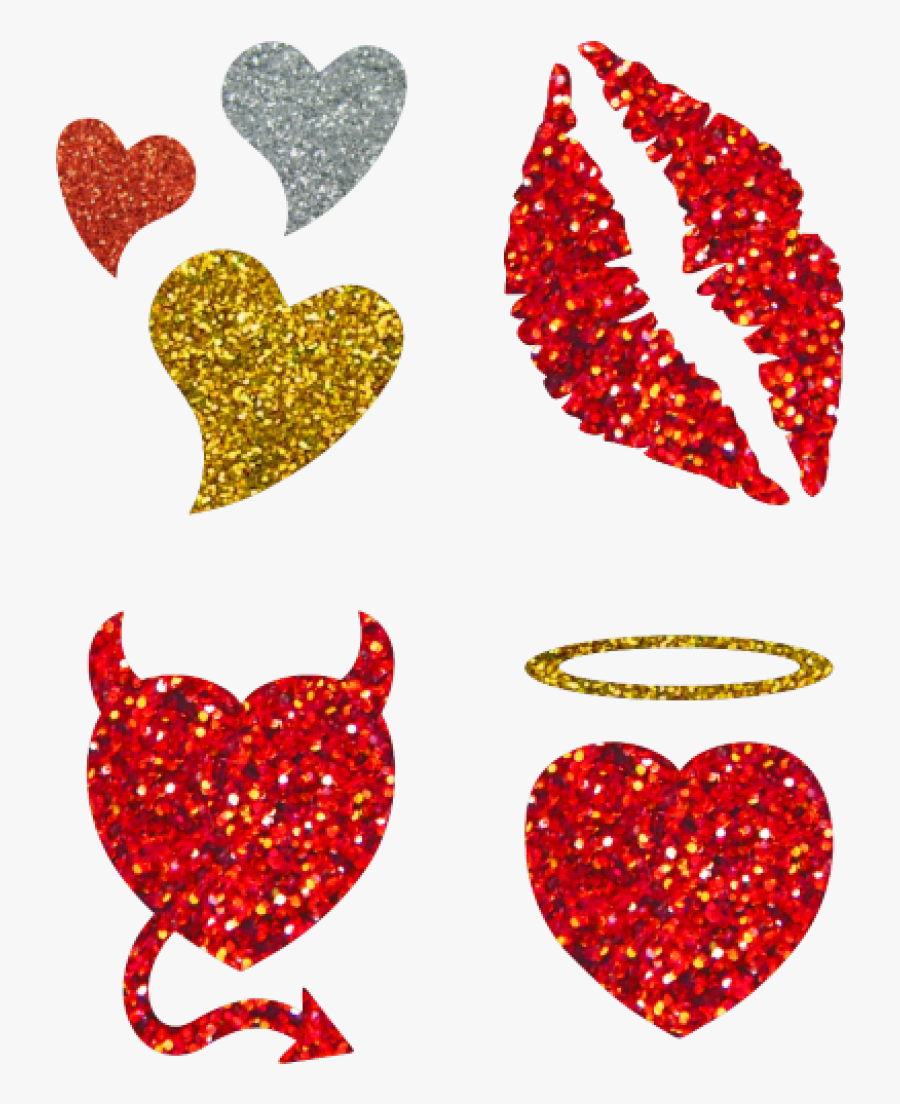 Quad Hearts Stencil Sheet.