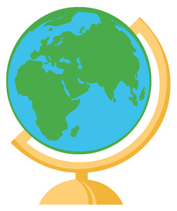 Earth Globe Clip Art.