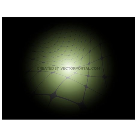 GLOWING VECTOR SHAPE ON BLACK BACKGROUND.ai Clipart Picture.