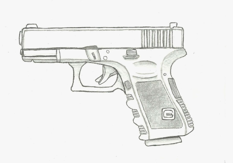 Рисунок 2 22. Пистолет Glock 17 чертеж. Глок 17 из КС го чертеж. G22 пистолет чертёж. Пистолет g22 из стандофф 2 чертеж.