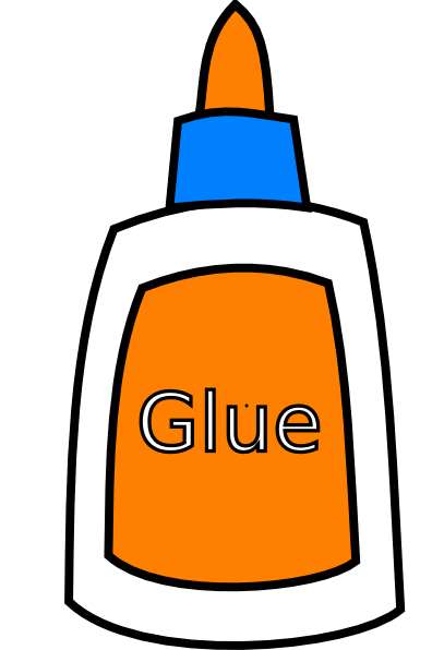 Glue Bottle Clipart.
