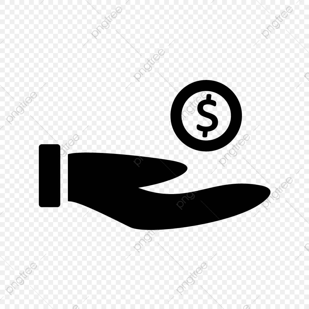 Money Glyph Black Icon, Money, Finance, Financial PNG and Vector.