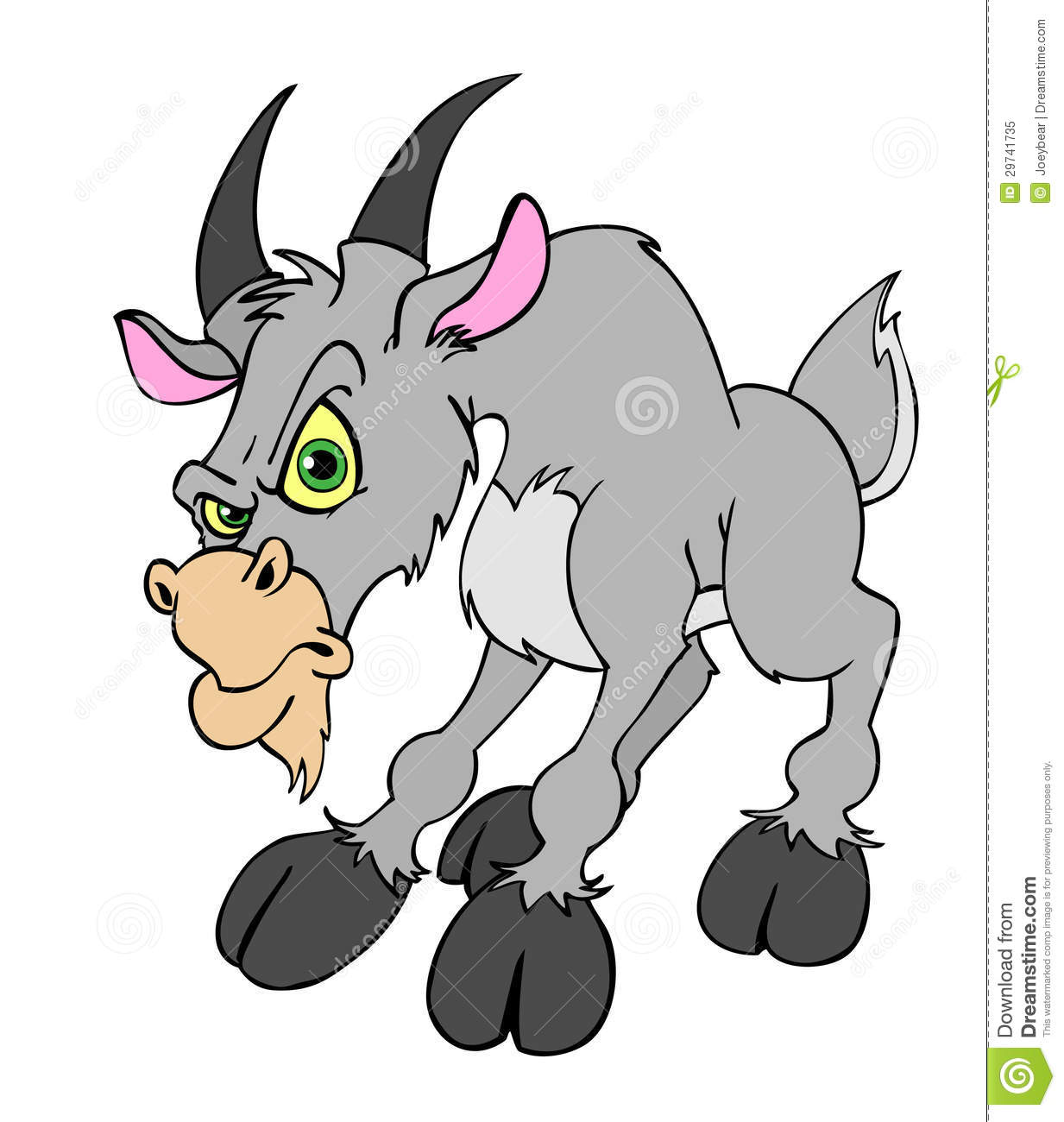 Billy goat clipart.