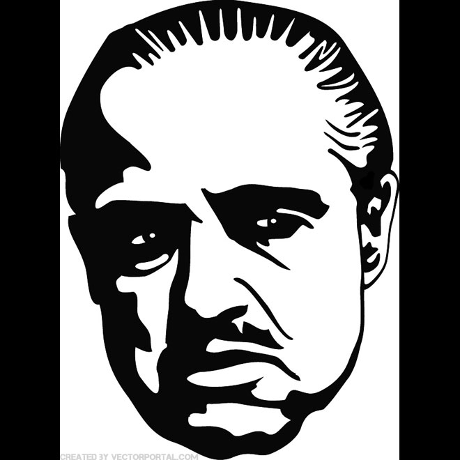 The Godfather Clip Art Free.