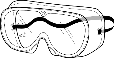 Safety Goggles Clipart.