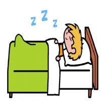 Go To Bed Clipart.