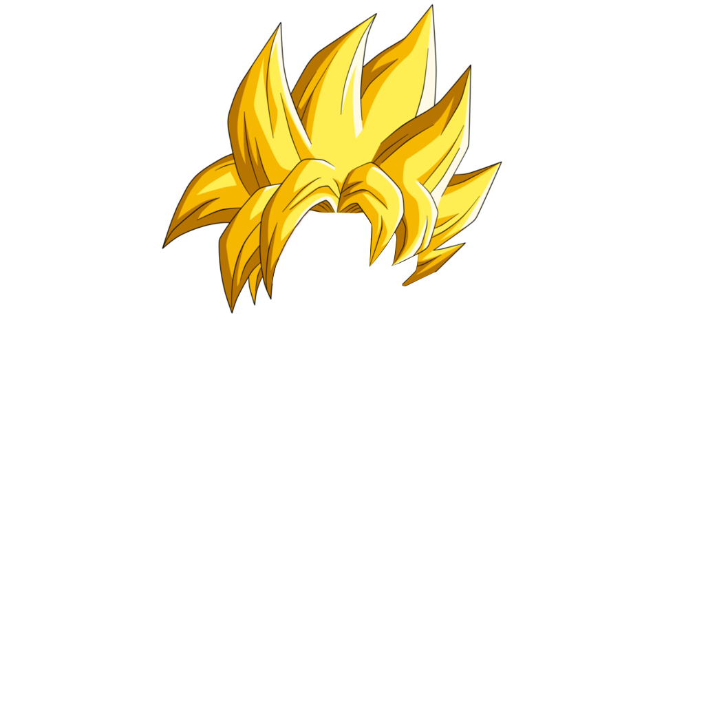 Goku hair.