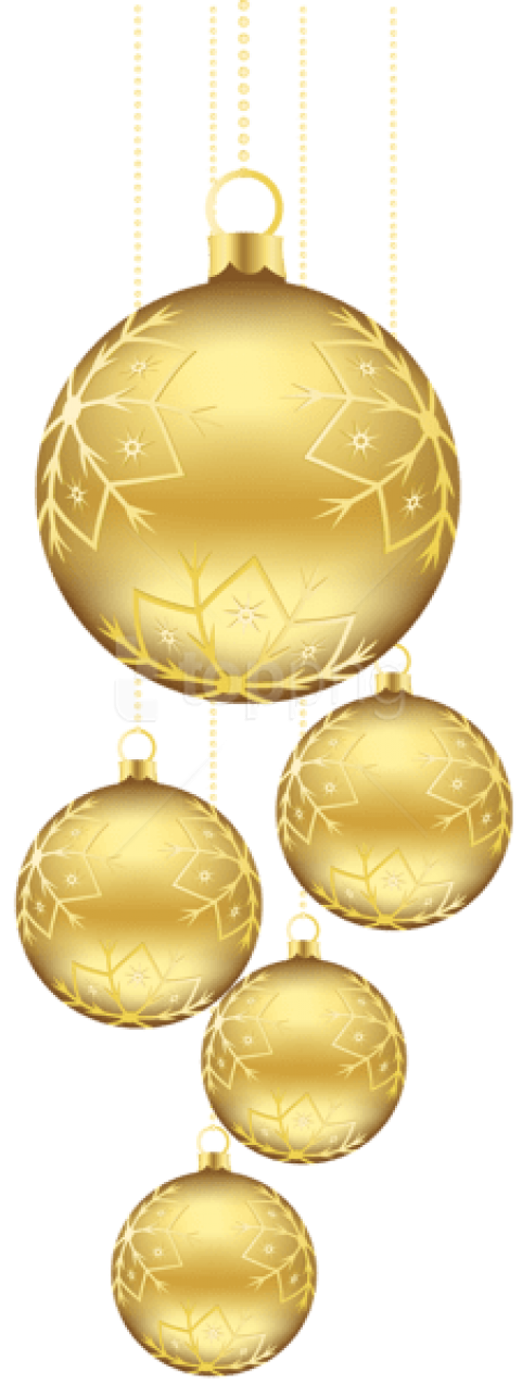 gold christmas ornaments png 10 free Cliparts | Download images on ...
