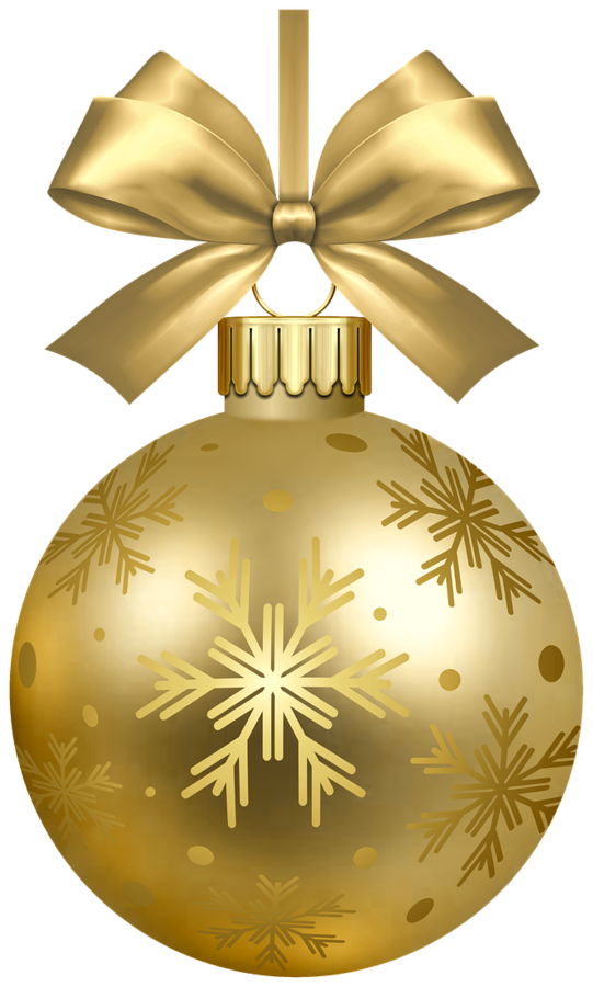 Gold Christmas Ornaments Png Free Cliparts Download Images On Clipground