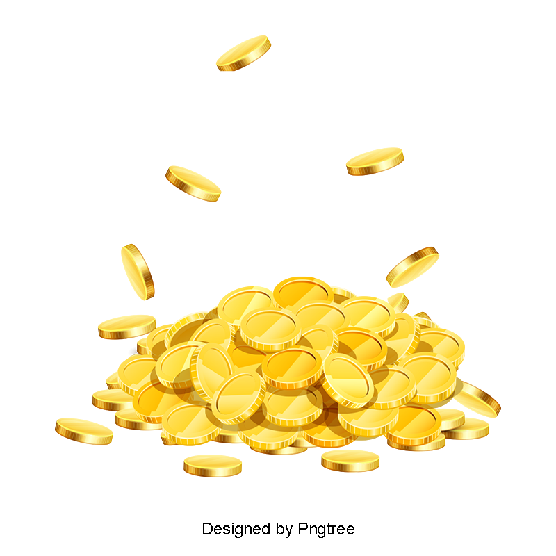 Gold Coin PNG Images.