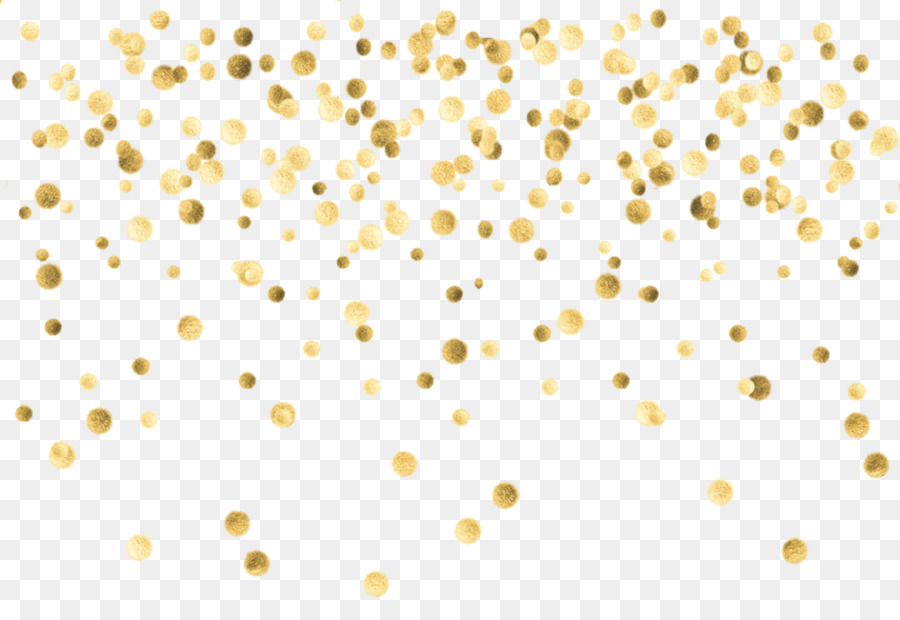 Gold Confetti Background clipart.