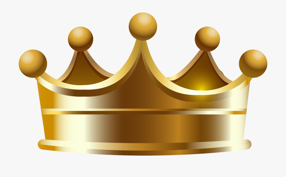 Gold Crown Clipart Transparent Background Collection.