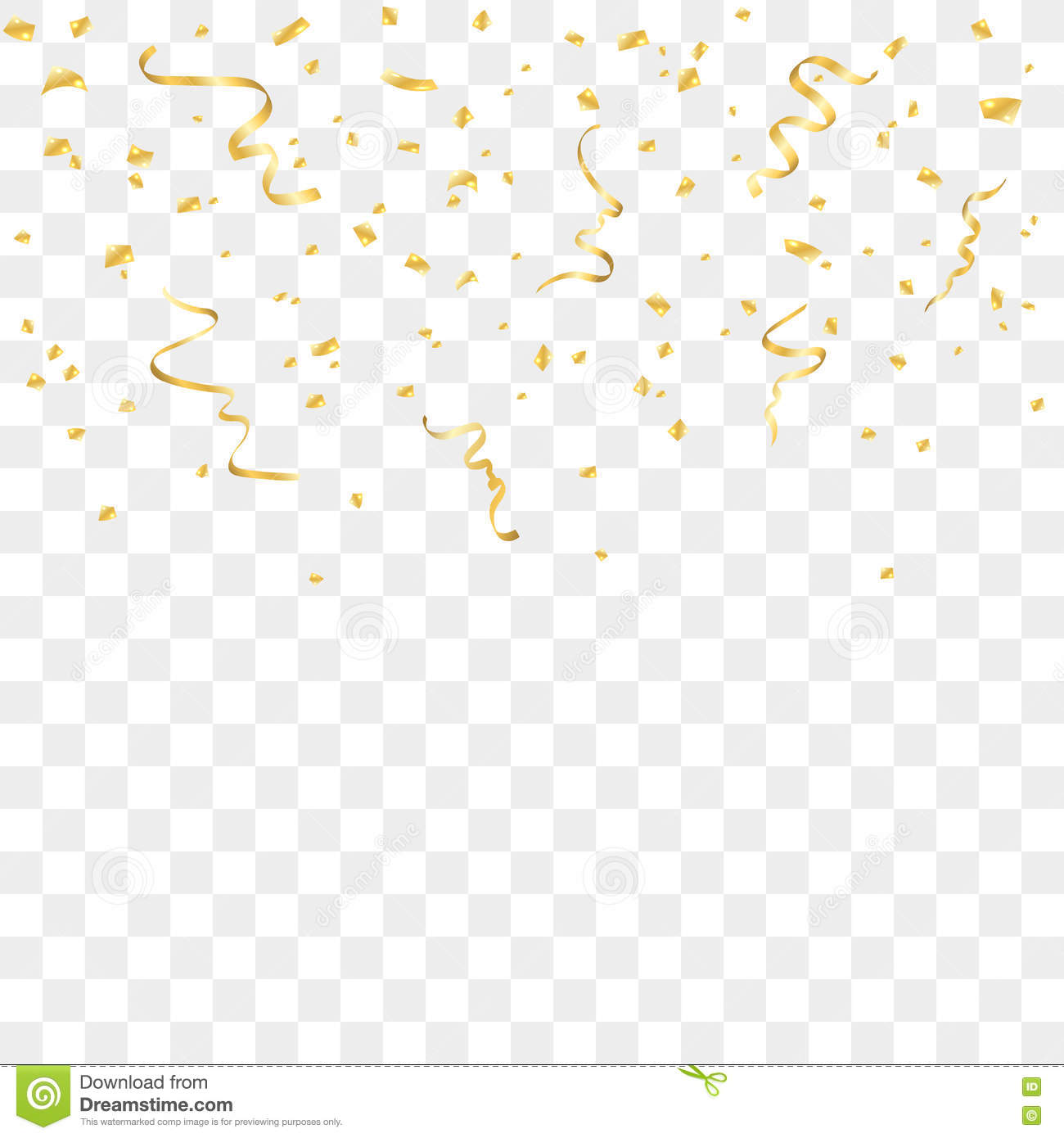 2269 Confetti free clipart.